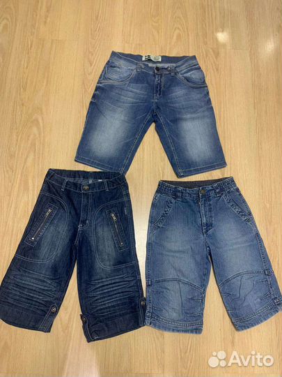Джинсовые шорты на мальчика