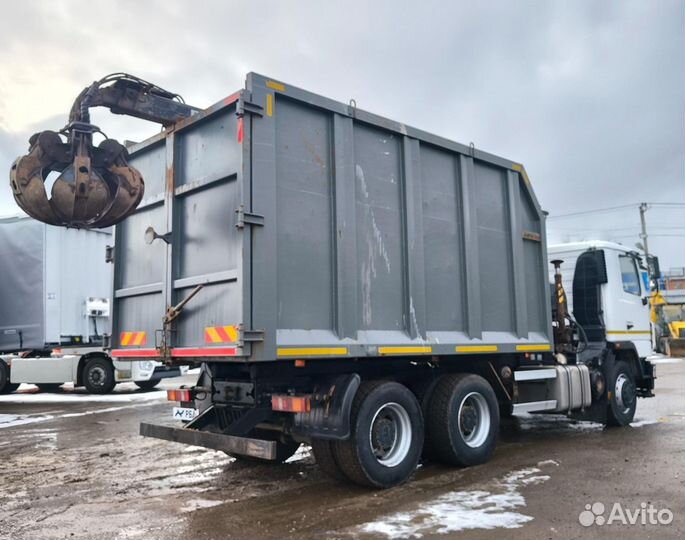 Ломовоз 25 м³ МАЗ 6312C3 с КМУ Майман, 2022