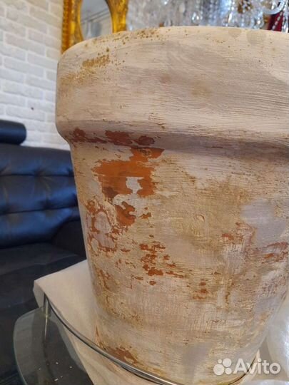 Горшок.Кашпо для цветов напольный. Керамика,винтаж