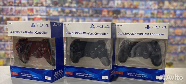 Оригинал новые геймпады Playstation 4. DualShock 4