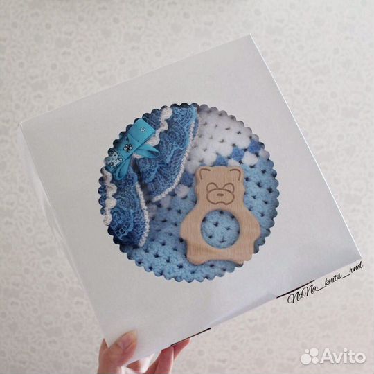 Комплект для новорожденного, детский плюшевый плед