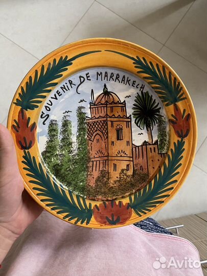 Тарелка панно декоративная настенная