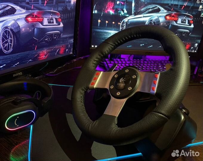 Игровой руль Logitech G27. Отличное состояние