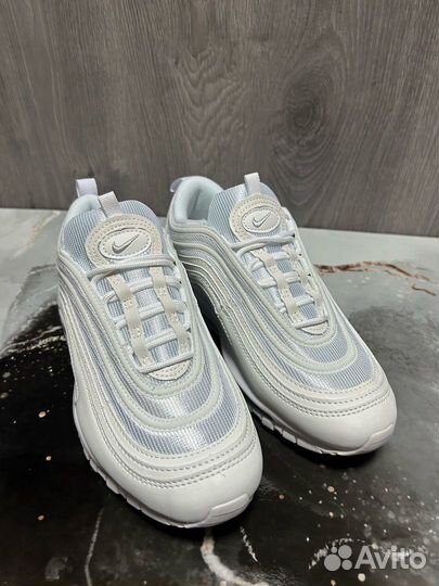 Кроссовки Nike Air Max 97 Triple White белые