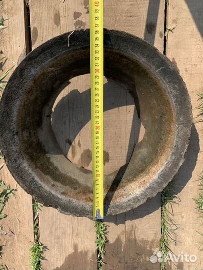 Часть церковного бронзового колокола