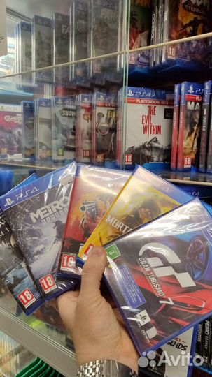 Диски для приставки sony PS4/700 игр