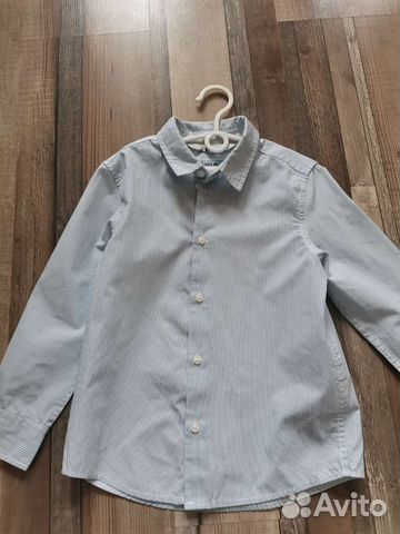 Рубашка hm и брюки на мальчика 110
