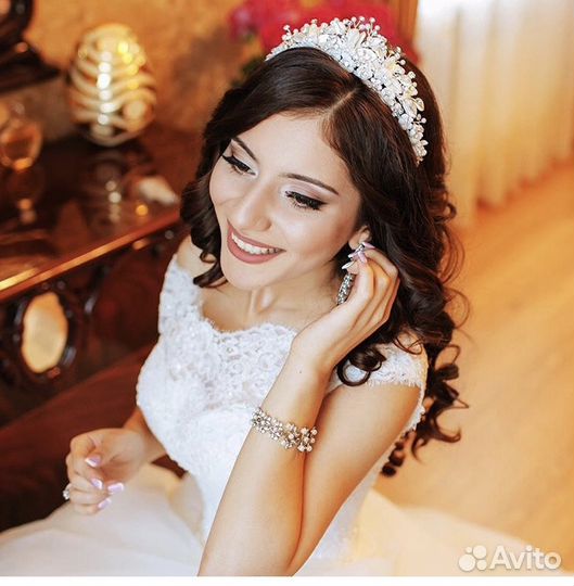 Корона и украшения на свадьбу