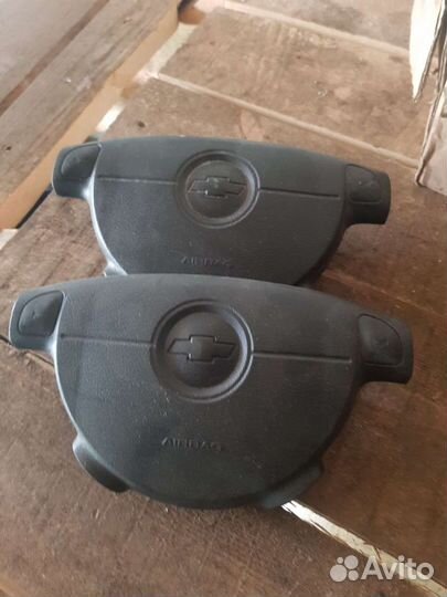 Подушка безопасности в руль лачети шевроле