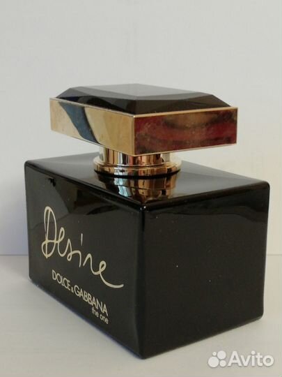 The One Desire by Dolce & Gabbana EDP intense 75ml