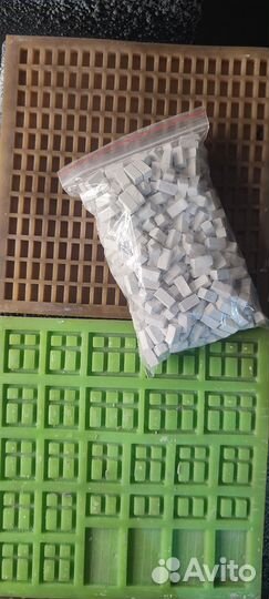 Силиконовые формы для мини кирпичиков б/у