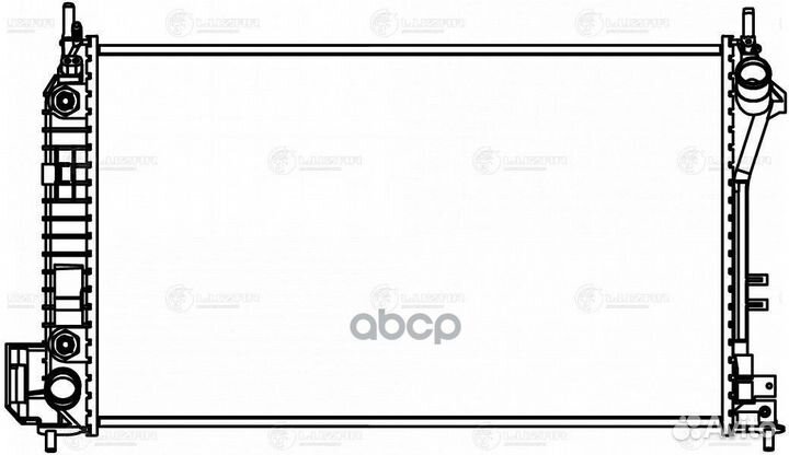 Радиатор охл. для а/м Opel Vectra C (02) /Saab