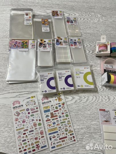 Протекторы для карт Декоративный скотч