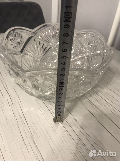 Хрустальная ваза