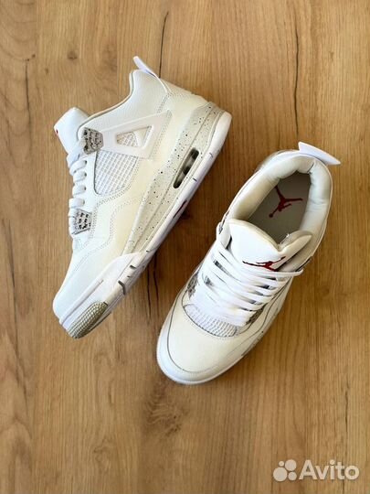 Кроссовки мужские Nike Air Jordan 4Retro White