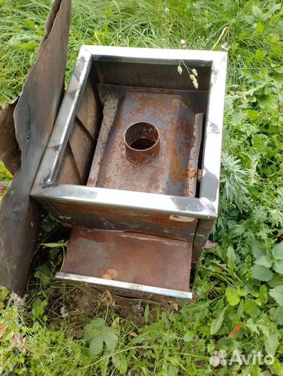 Печь банная бу