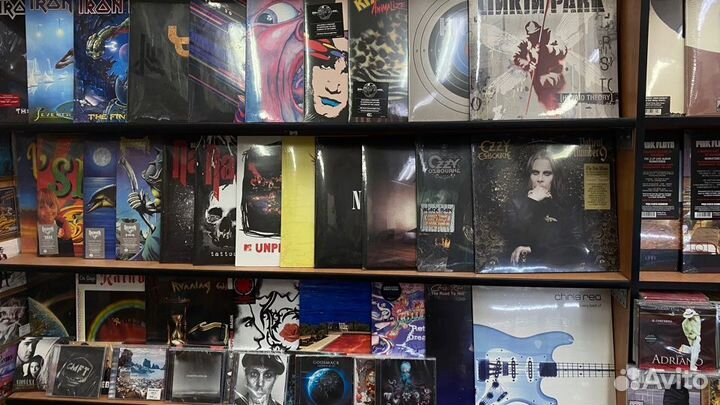 Виниловые пластинки LP новые и б/у, CD DVD Blu-Ray