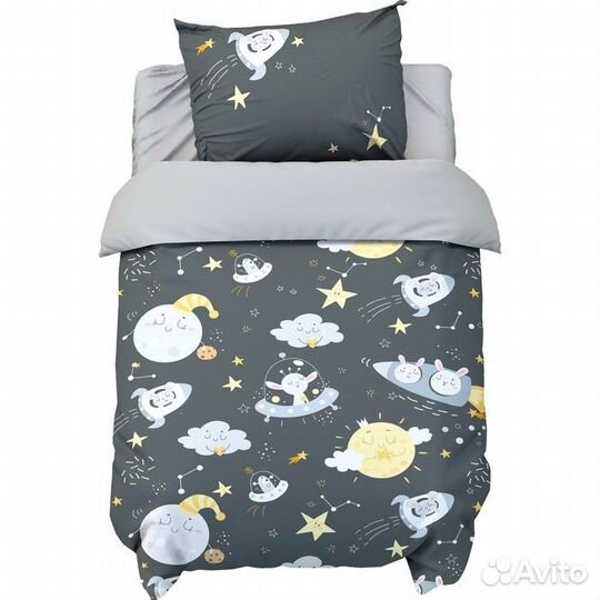 Постельное бельё Крошка Я 'Полет в космос', 112х14