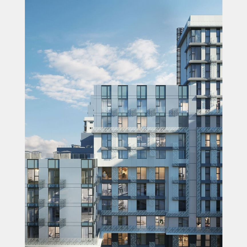 2-к. квартира, 53,5 м², 5/23 эт.