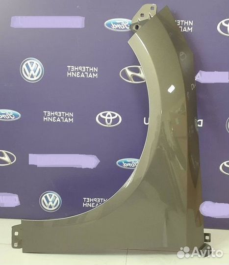 Крыло левое Ford focus 3 коричневое