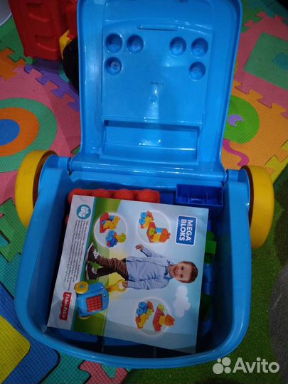 Mega bloks большой набор
