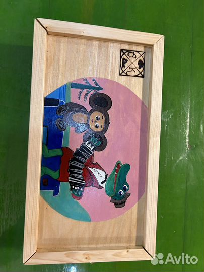 Детский деревянный конструктор «Чебурашка»