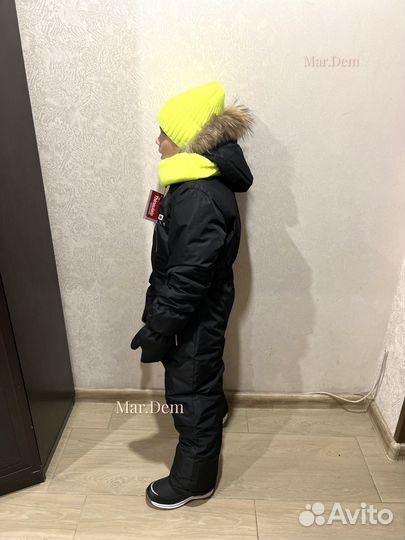 Зимний комбинезон для мальчика 134 128 122 110