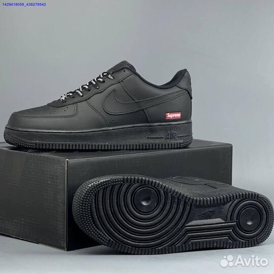 Кроссовки Nike Air Force 1 Low & Supreme (Арт.96035)