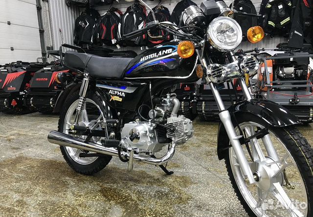 Мопед motoland альфа 11 PRO-sport