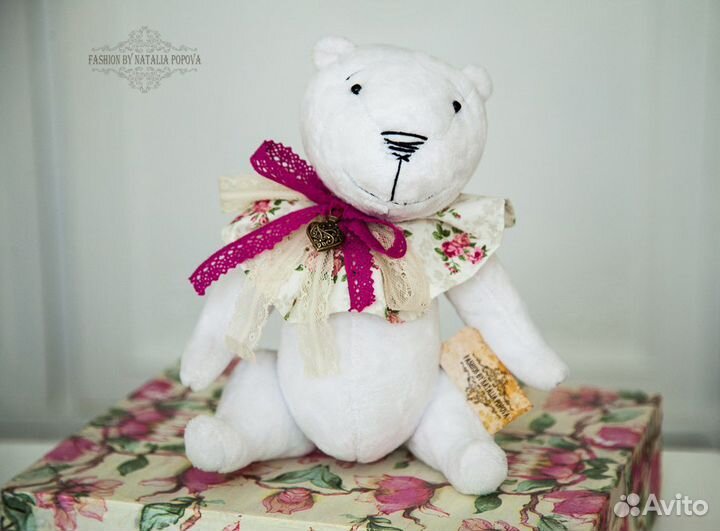 Дизайнерские игрушки (медведи) ручной работы