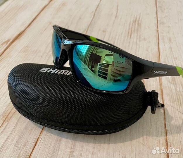 Поляризационные очки Shimano Green
