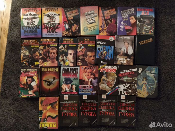 Триллеры, детективы, криминальные романы