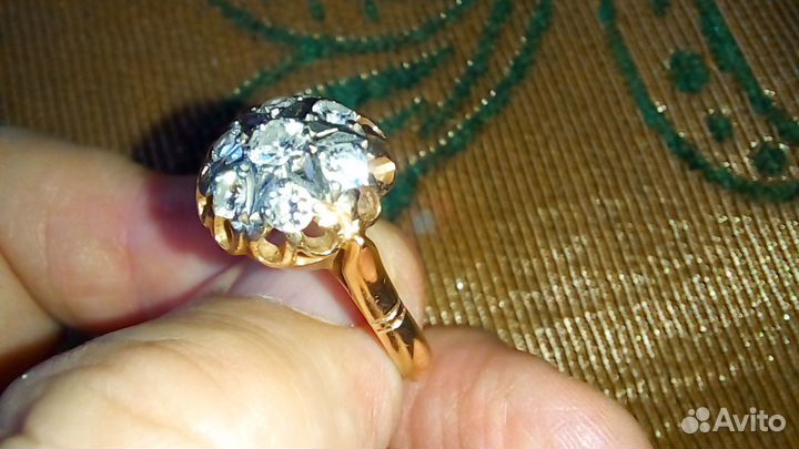 Кольцо С бриллиантами