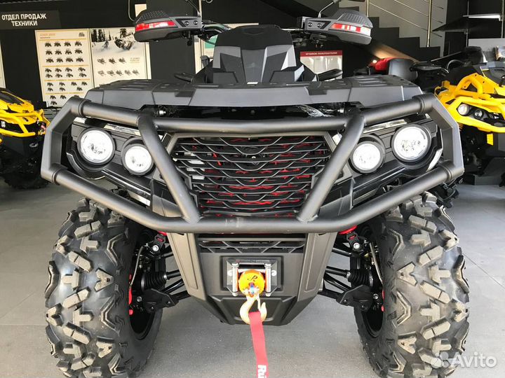 Квадроцикл Pathcross ATV800L EPS черный Витрина