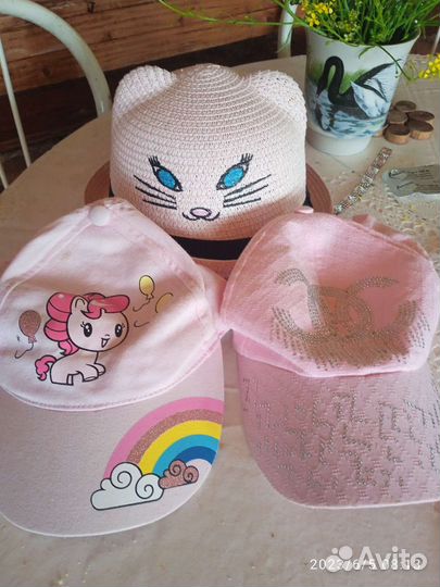 Головные уборы для девочки от 0 до 4 лет