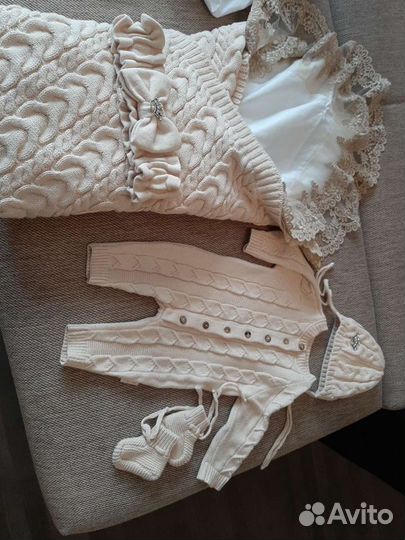 Детский комплект на выписку