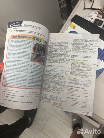 Учебник и рабочая тетрадь starlight 11