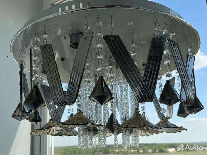 Люстра светодиодная с пультом новая