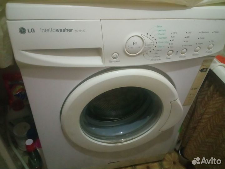 Стиральная машина бу lg wd 1012 c