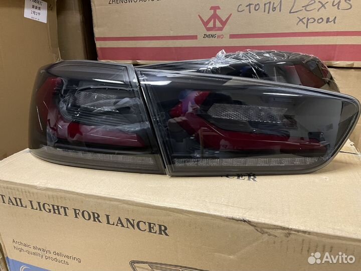 Mitsubishi lancer X Тюнинг LED Стоп сигналы C7WQ3