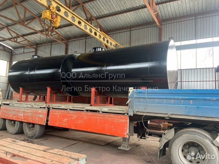 Резервуары горизонтальные