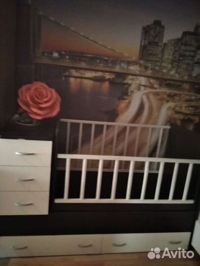 Детская кроватка трансформер