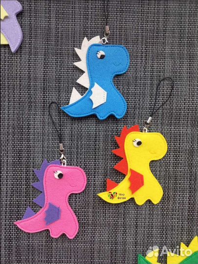 Дракон игрушка, брелок, сувенир, символ 2024 года