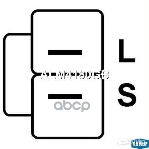 Генератор 100Amp ALM4180GB Krauf