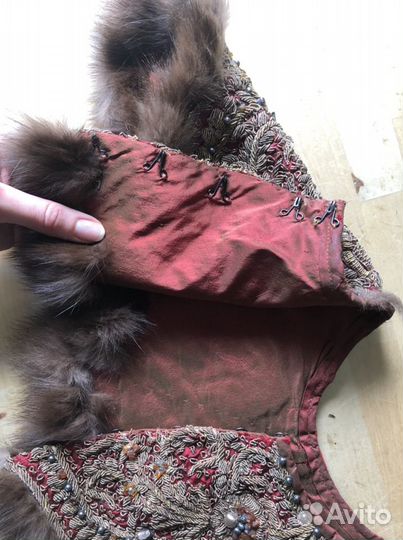 Воротник наплечник театральный боярский