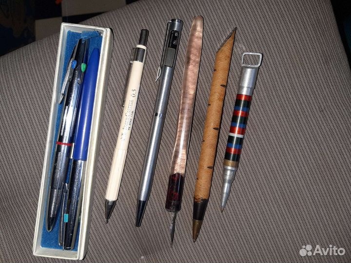 Ручки шариковые СССР 7шт