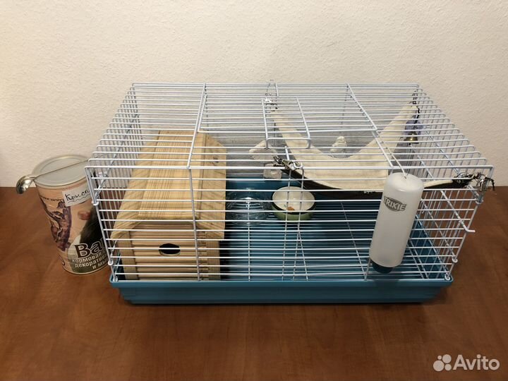 Клетка для грызунов, хомяков, свинок и корм