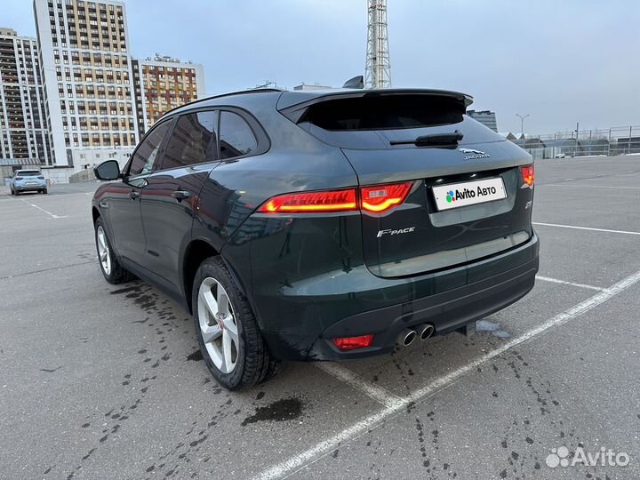 Jaguar F-Pace 2.0 AT, 2017, 126 000 км