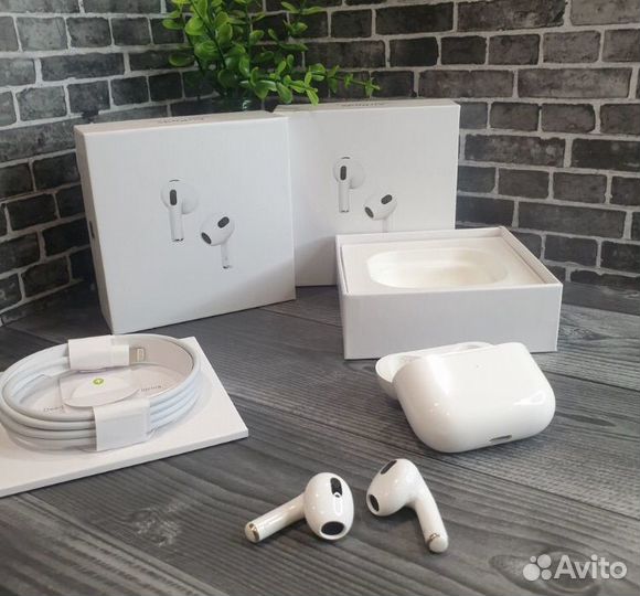 AirPods 3 новые чехол в подарок
