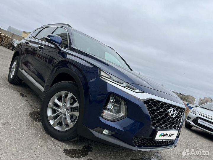 Hyundai Santa Fe 2.2 AT, 2019, 71 000 км